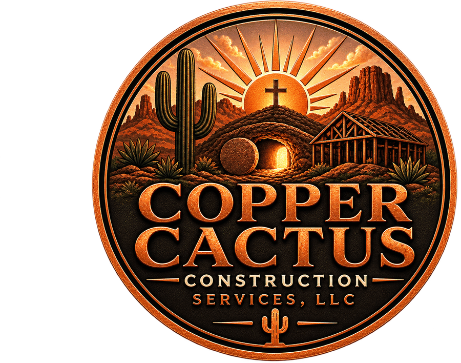 Cccs logo large — Copper Cactus Construction, Phoenix AZ