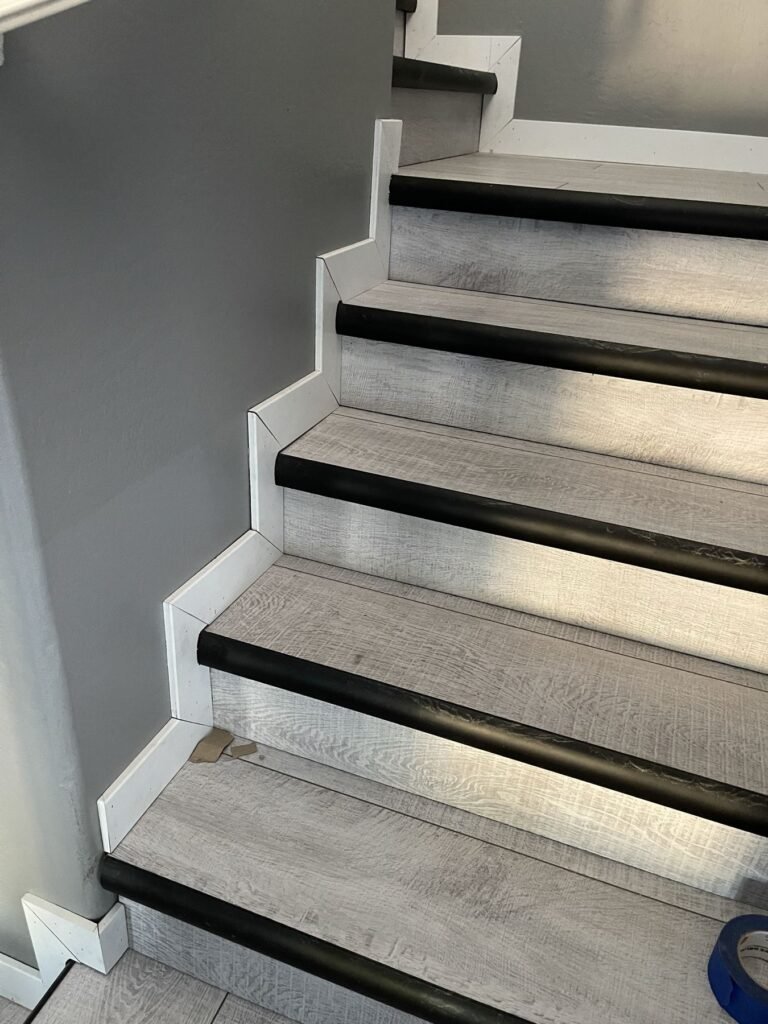 Staircase Vinyl Plank Treads