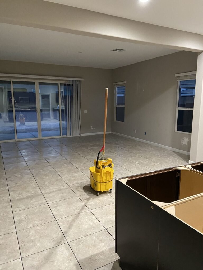 Tile Floor Open Living Area