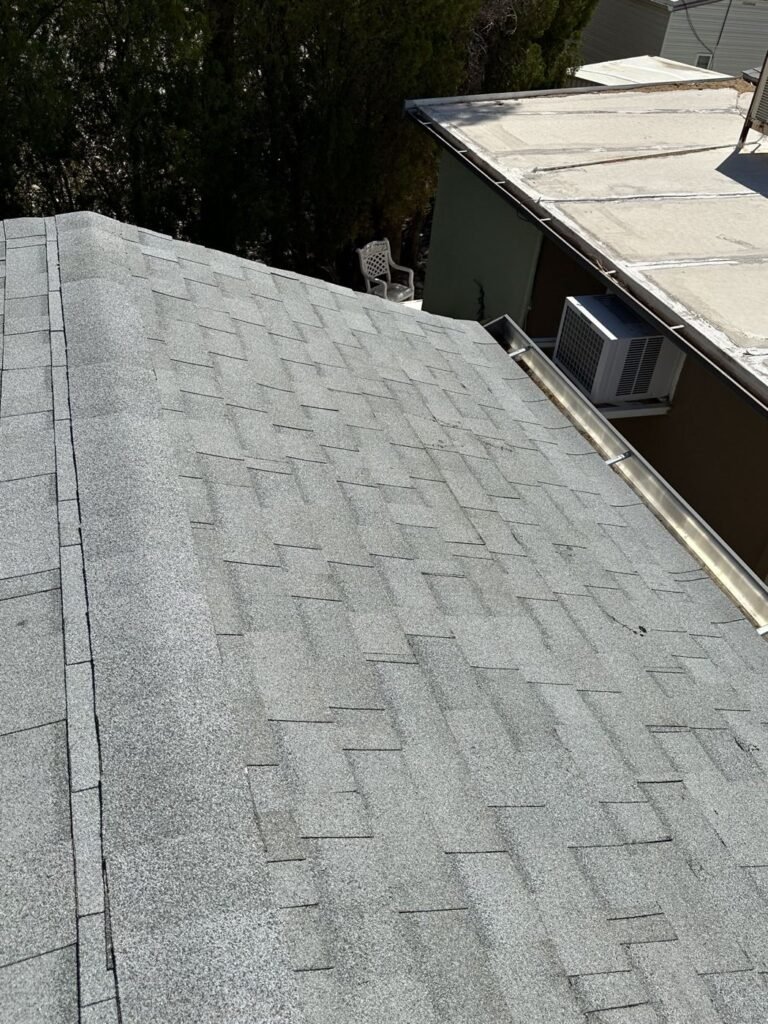 Shingle Roof Edge And Flashing Detail