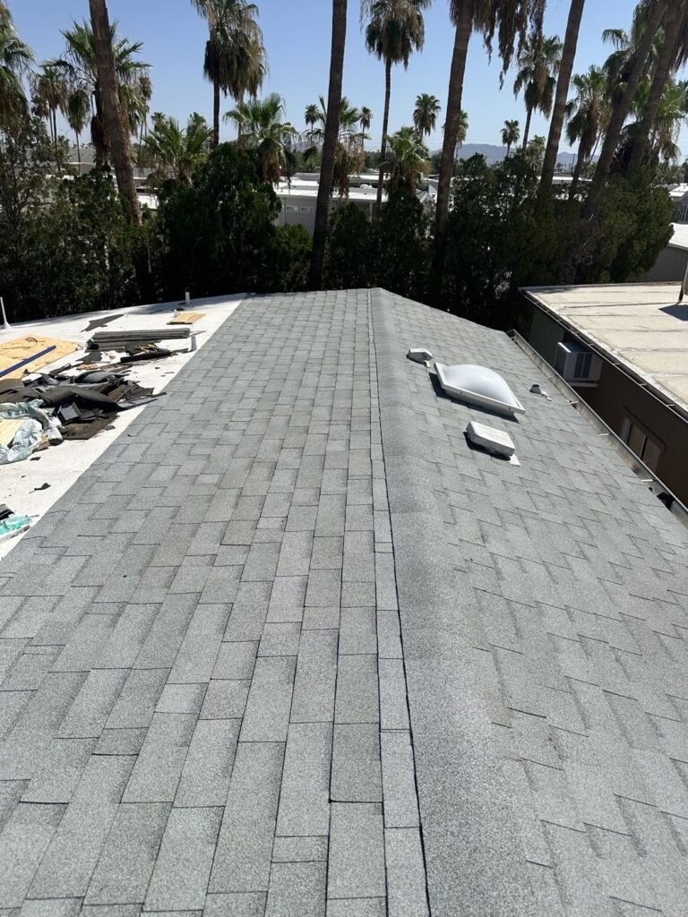 Shingle Roof Ridge Cap Finished